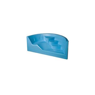 Acryl-Treppe Cascade mit Sitzfl. 5 St. Br: 300cm H: 150 cm blau
