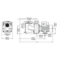 Pentair Pumpe Freeflo  230V/550W      12m³/h