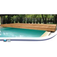 Walu Deck für Becken 6x3m  mit Holzverkleidung
